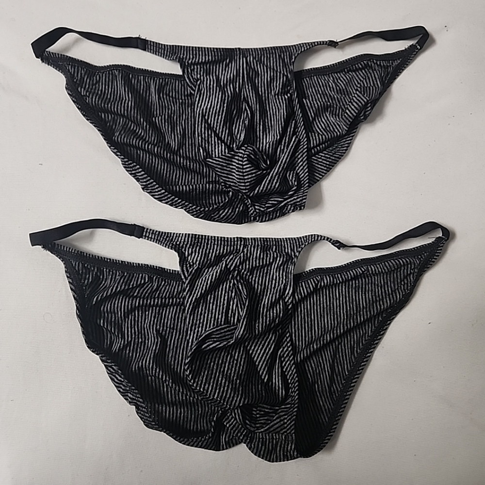 Sexy Men string Lingerie Briefs Bikini Cheeky Backs Underwear Panty Sz M